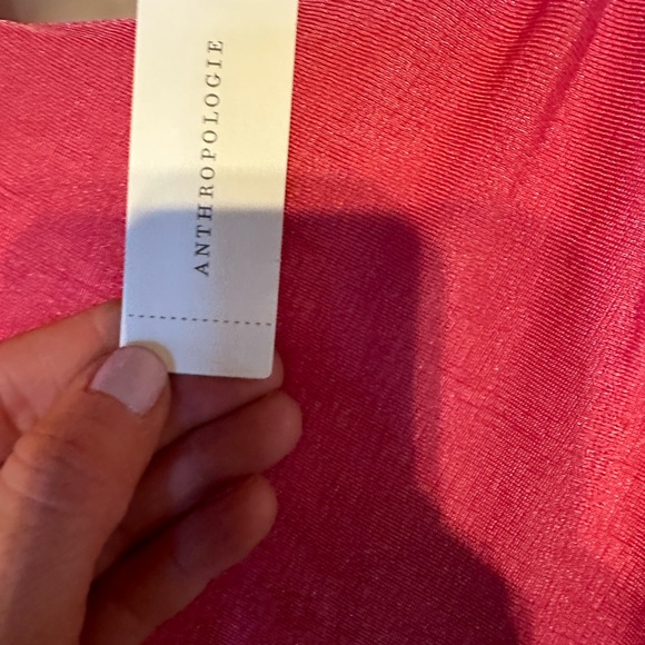 Anthropologie Misha ruched maxi gown . Size L.New w/ tags - Picture 5 of 11